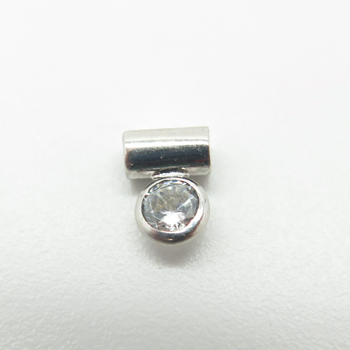 NOMINATION Italy 925 Sterling Silver Round-Cut C Z SeiMia Pendant