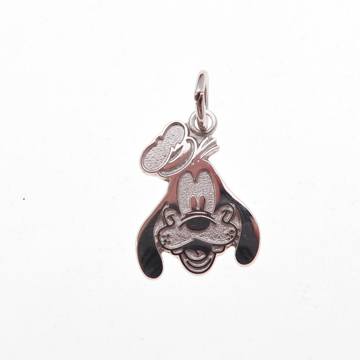 Disney 925 Sterling Silver Vintage Goofy Charm Pendant