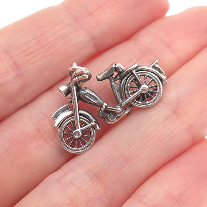 Payton Pepper & Sons Sterling Vintage 1971 Birmingham Motorcycle Charm Pendant
