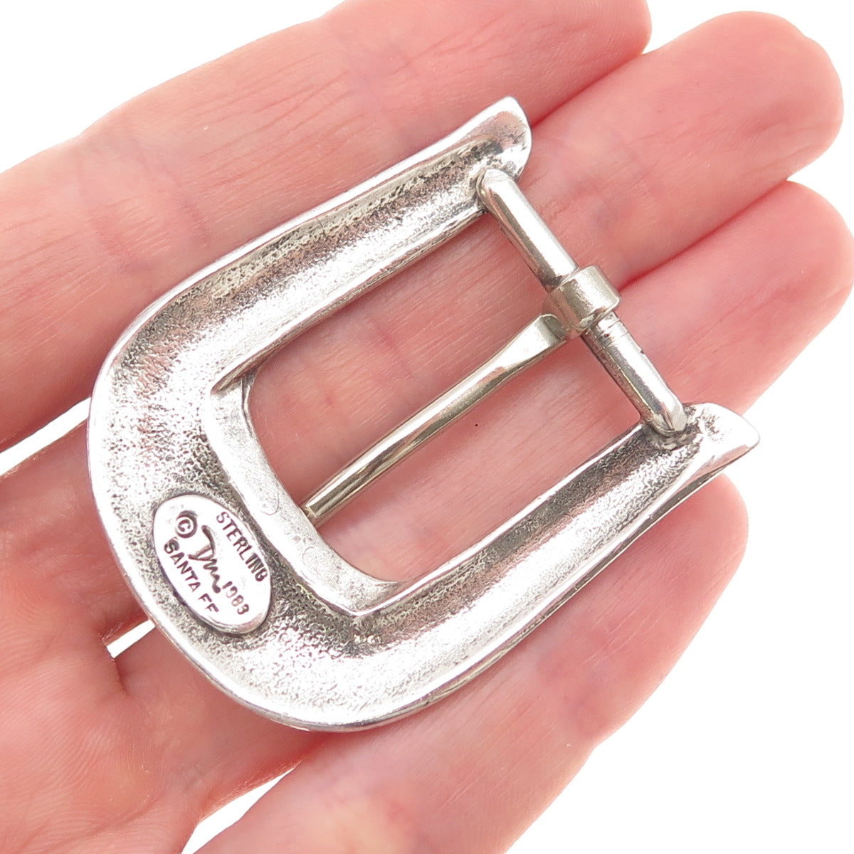 Douglas Magnus Santa Fe 925 Sterling Silver Vintage Belt Buckle