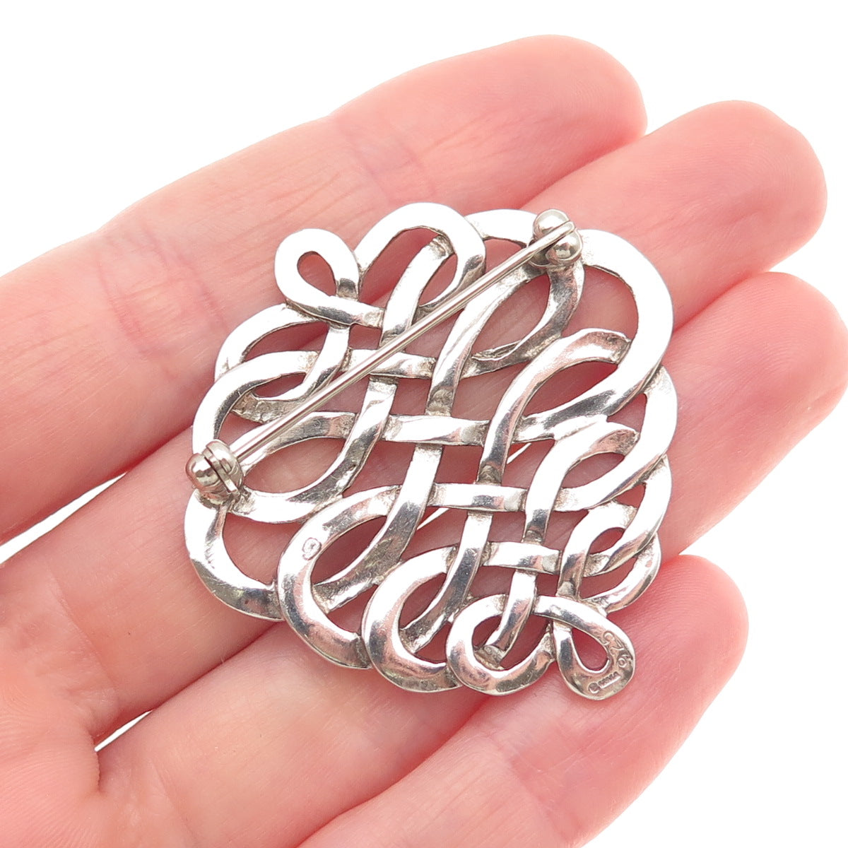 MMA Metropolitan Museum of Art 925 Sterling Silver Vintage Celtic Knot Pendant