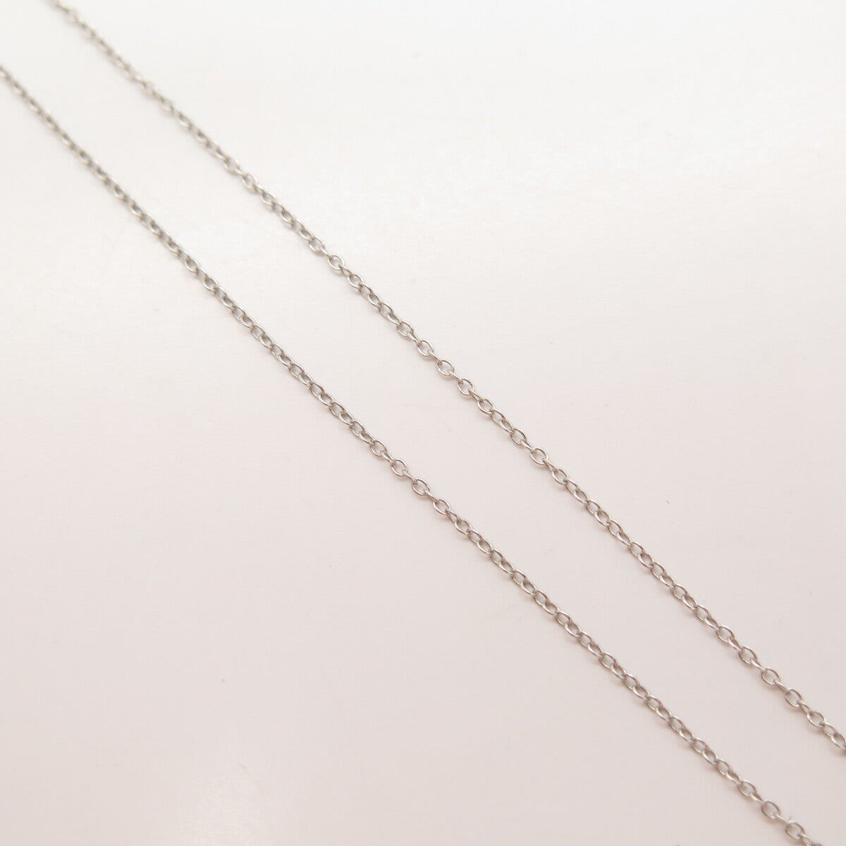 925 Sterling Silver SUN Real Diamond Mother Child Heart Rolo Chain Necklace 16"