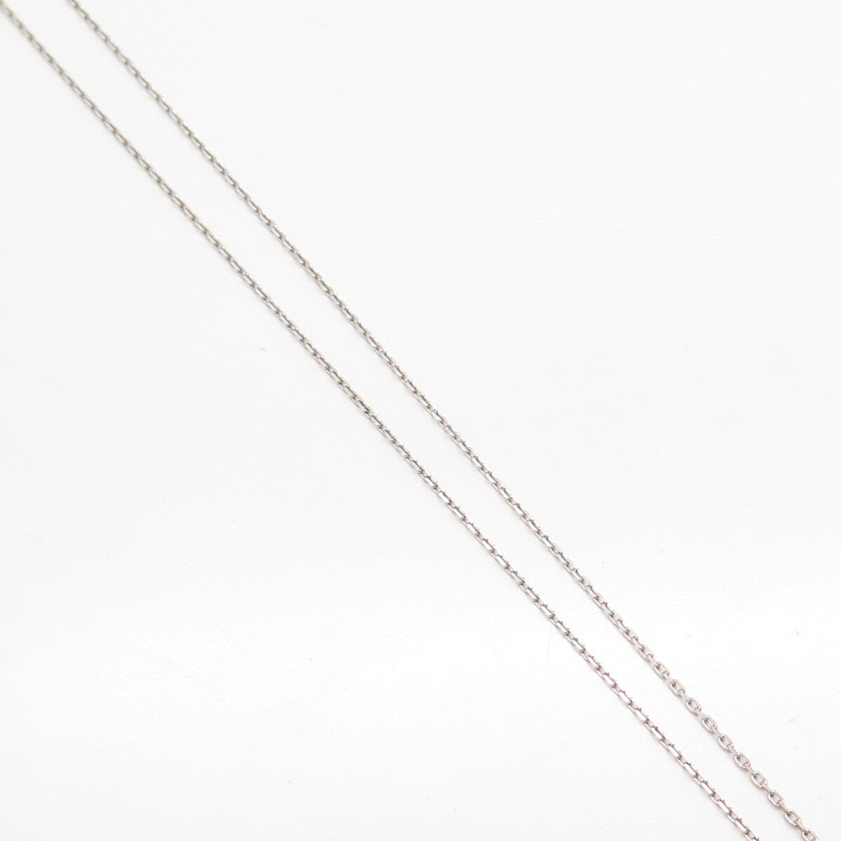 925 Sterling Silver Italy C Z Ornate Pendant Rolo Chain Necklace 20"