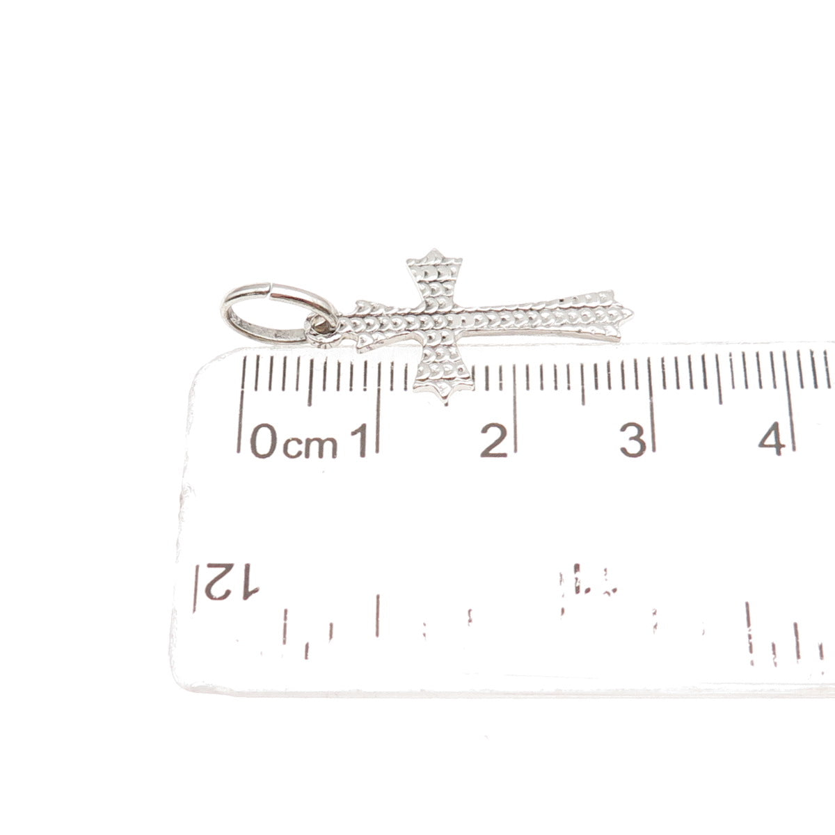 925 Sterling Silver Italy Cross Religious Charm Pendant