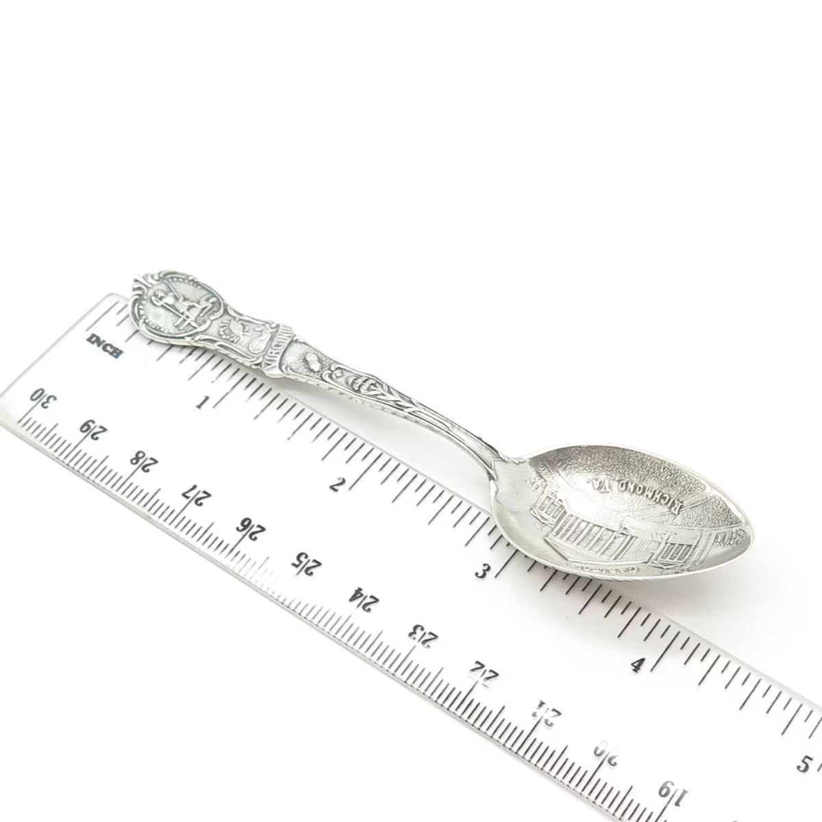 925 Sterling Silver Antique Art Deco Watson Virginia States & Cities Spoon