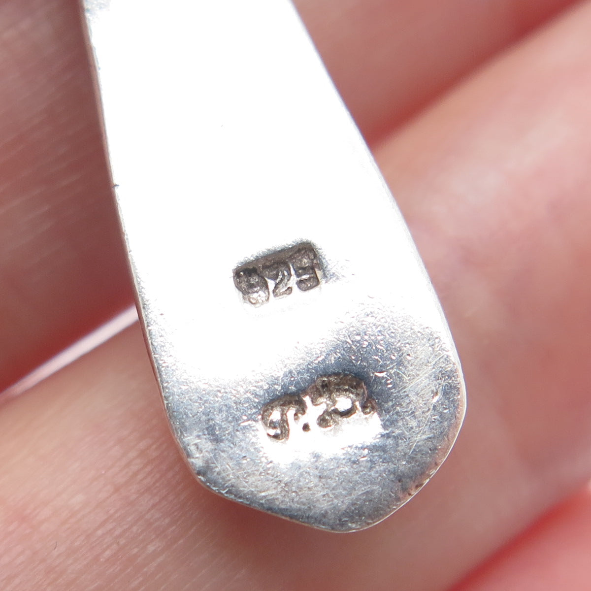 PD Premier Designs 925 Sterling Silver Vintage Real Black Onyx MOP Charm Pendant