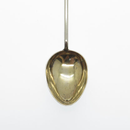 LUEN WO 925 Sterling Silver Antique Chinese Export Tea Spoon