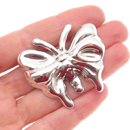 925 Sterling Silver Vintage Mexico Butterly Pin Brooch / Pendant