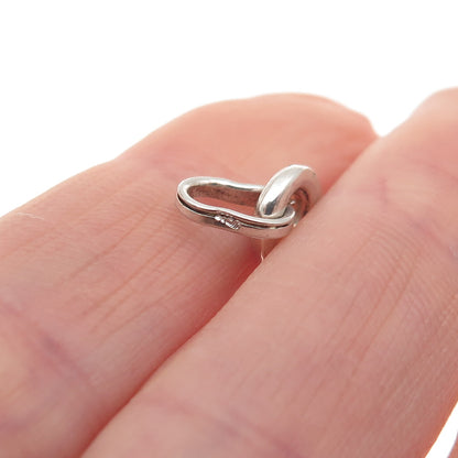 925 Sterling Silver Vintage Wrench Charm Pendant