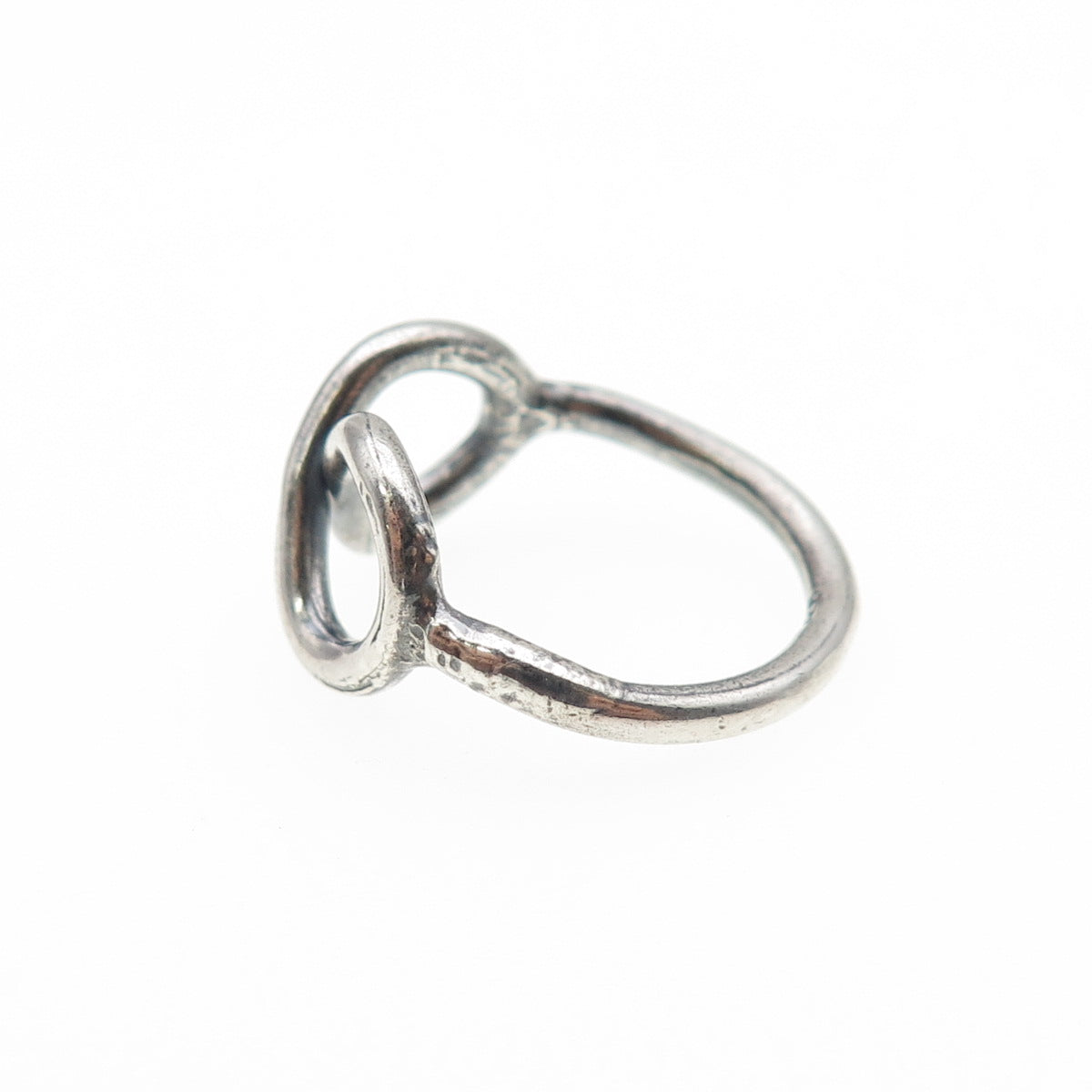 925 Sterling Silver Vintage Infinity Ring Size 5.75