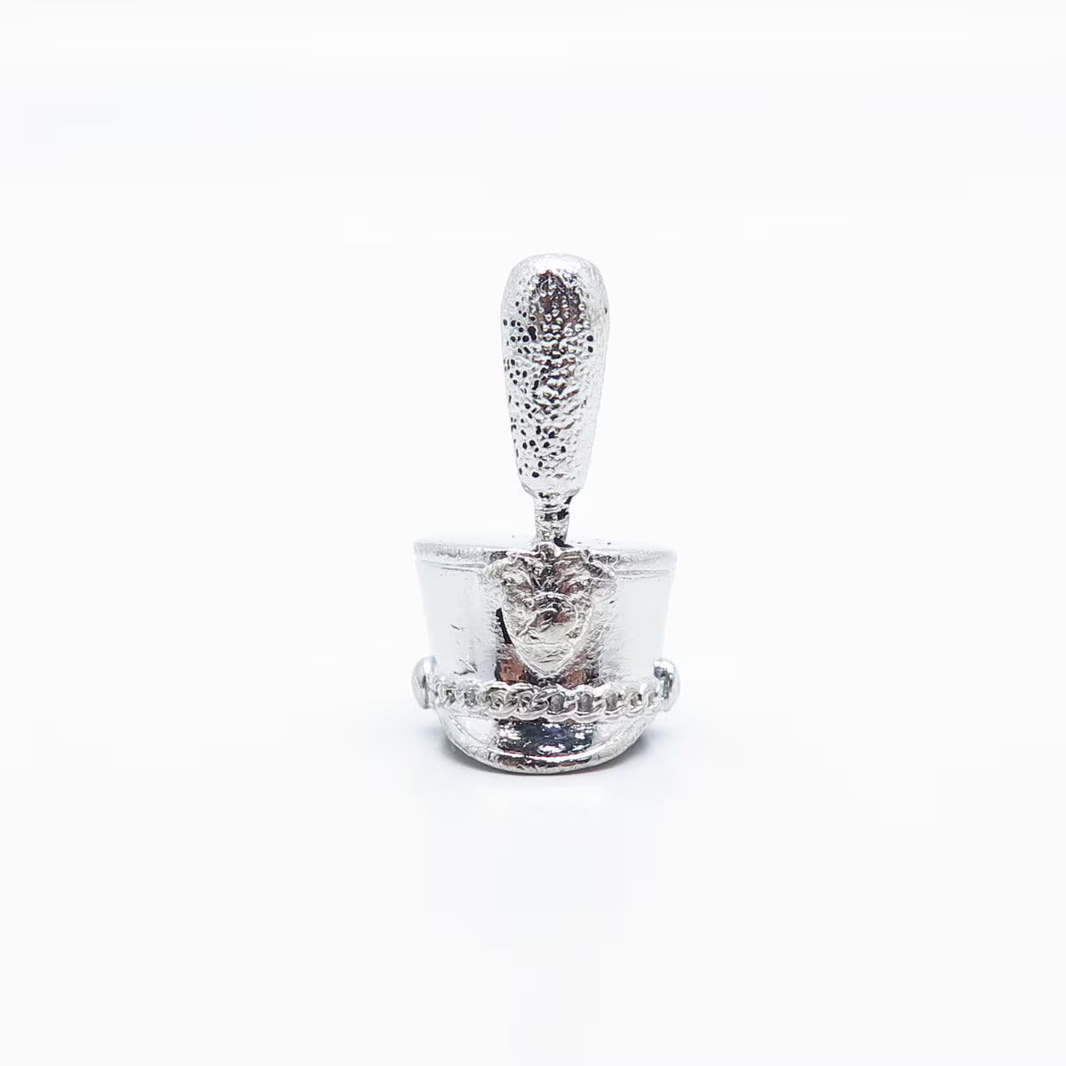 925 Sterling Silver Vintage Kinney Cap Charm Pendant