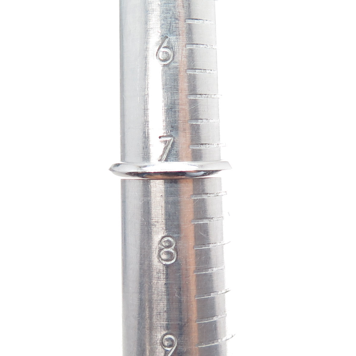 925 Sterling Silver Princess & Triangle-Cut C Z Engagement Ring Size 7.25