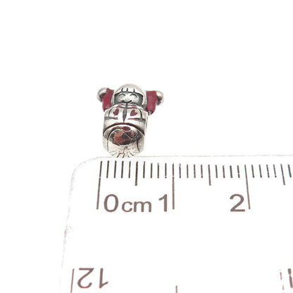 Chamilia Sterling Silver Enamel Nozomi Collection Yorokobi Slide Bead Charm