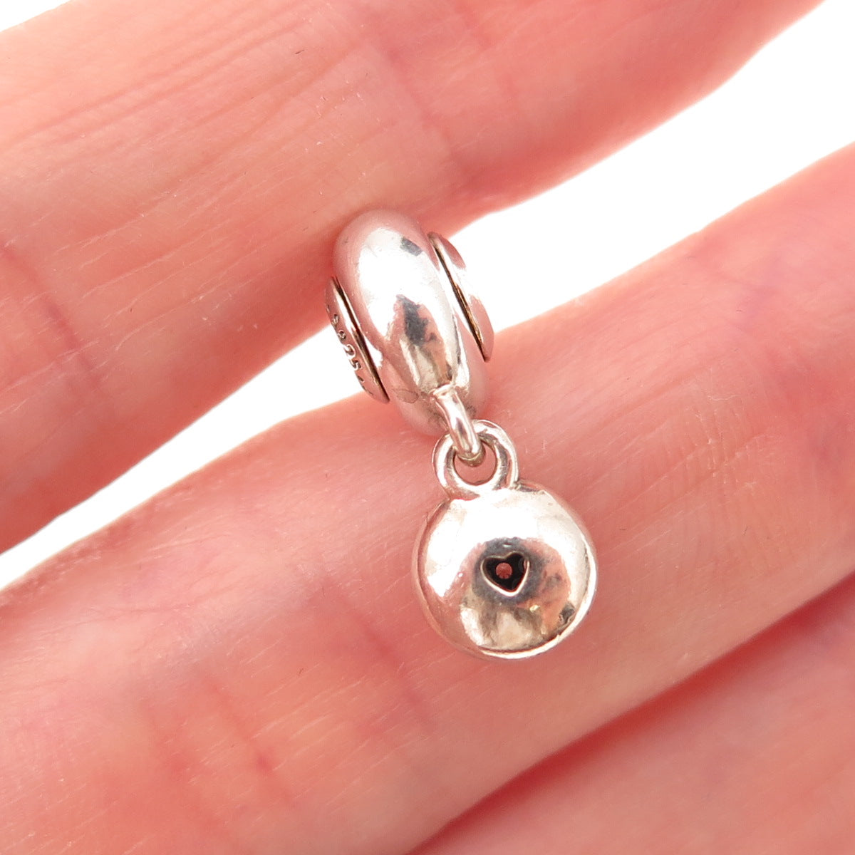 Pandora 925 Sterling Silver C Z Essence Hope Dangle Charm