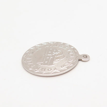 925 Sterling Silver Vintage Kingston New York 1776 - 1976 Round Pendant