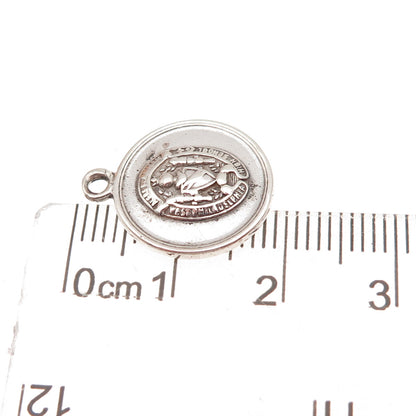 925 Sterling Silver Vintage West Philadelphia High School Charm Pendant
