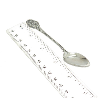 MANCHESTER 925 Sterling Silver Antique Art Deco Rhode Island Coffee Spoon