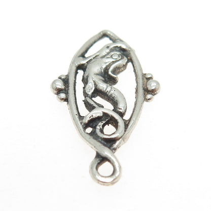 925 Sterling Silver Vintage Mermaid Charm Pendant