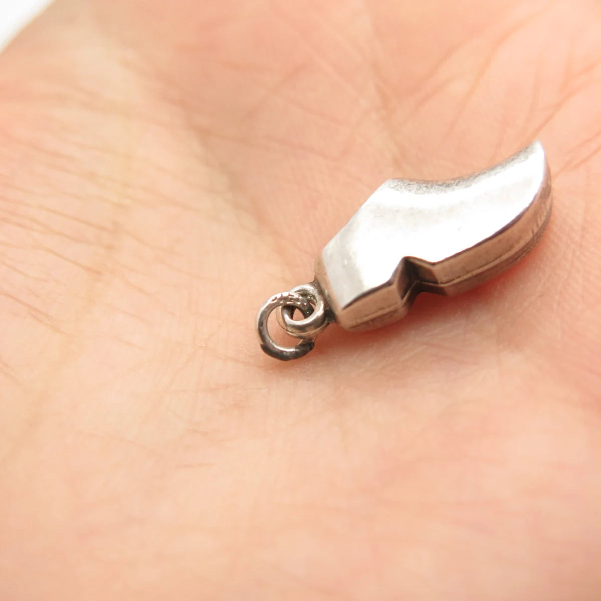 925 Sterling Silver Vintage Boot Shoe Charm Pendant