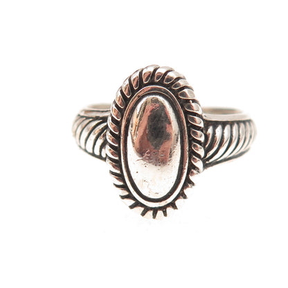 Brighton 925 Sterling Silver Vintage Oxidized Ring Size 7.75