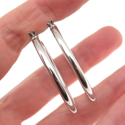 925 Sterling Silver Hoop Earrings