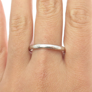 925 Sterling Silver Vintage Mexico Wedding Stackable Band Ring Size 12.25