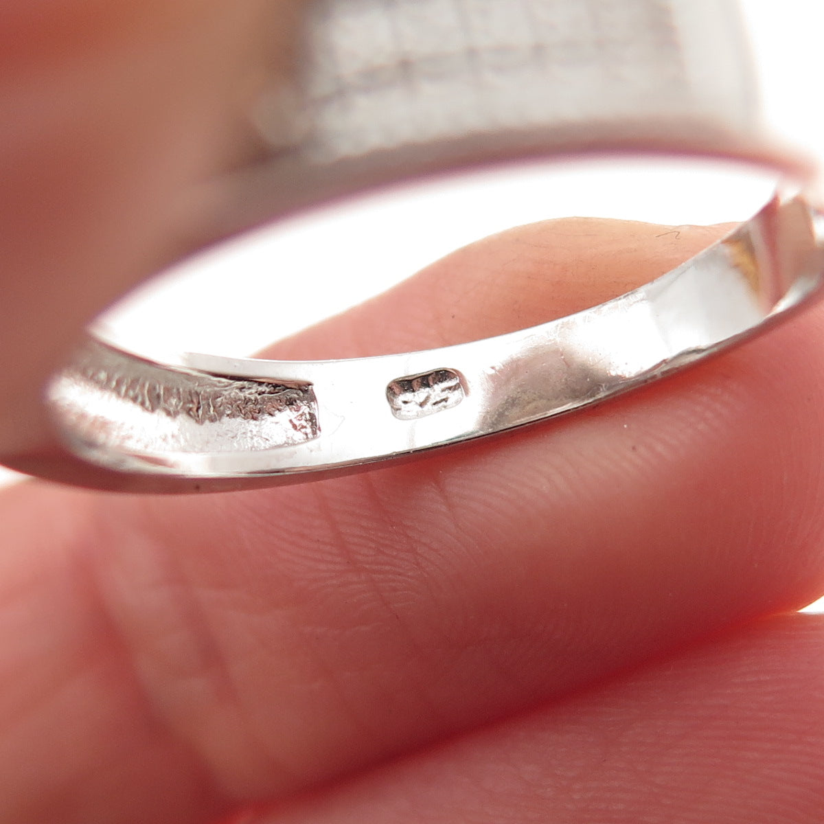 925 Sterling Silver Round-Cut C Z Sparkle Ring Size 9