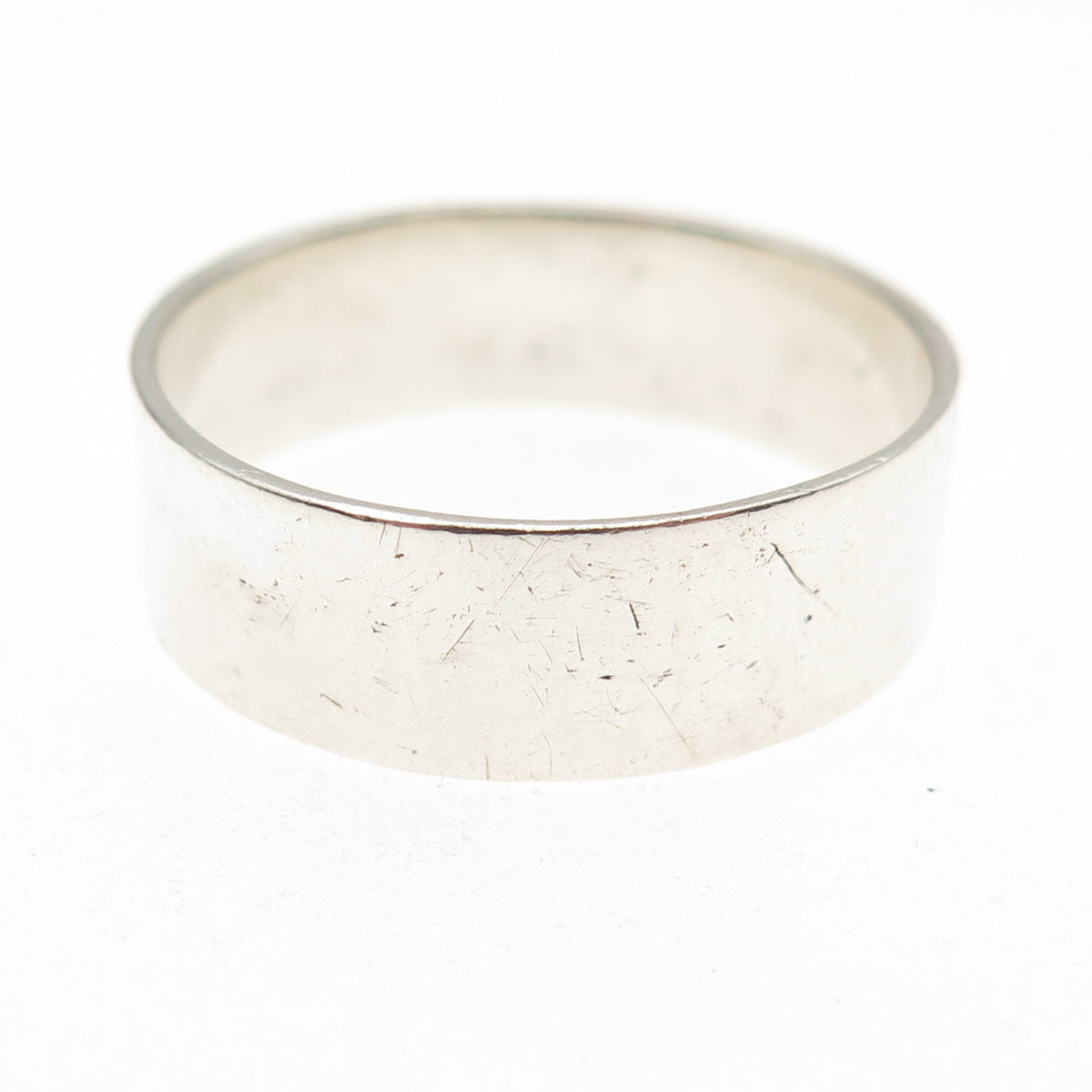 925 Sterling Silver Vintage Band Ring Size 11