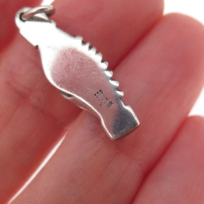James Avery 925 Sterling Silver Vintage Friendship Handshake Charm Pendant