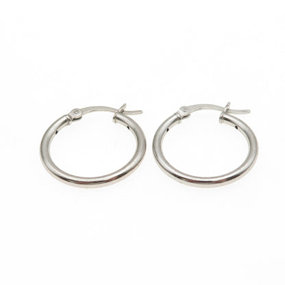 925 Sterling Silver Hoop Earrings