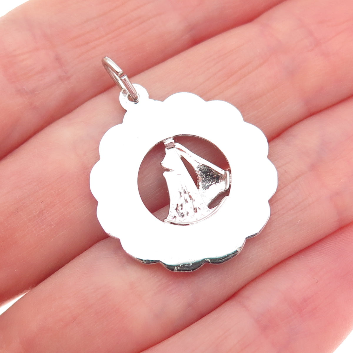 Rembrandt RJL 925 Sterling Silver Vintage Bermuda Sailboat Charm Pendant