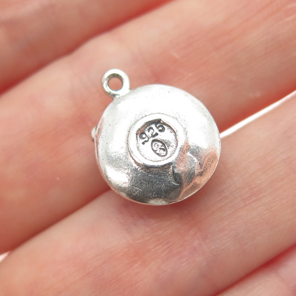 AUNTIE'S TREASURES Sterling Silver Vintage Tea Set Minimalist 3D Charm Pendant
