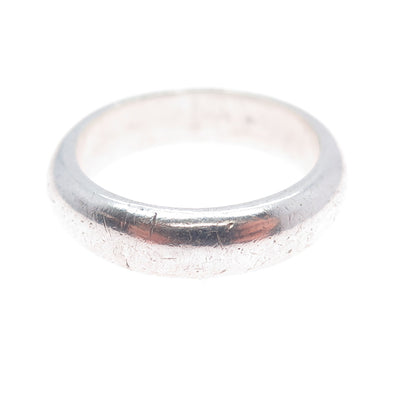 Kritzer Stern & Klein 925 Sterling Silver Vintage Wedding Band Ring Size 7.25