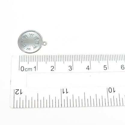 925 Sterling Silver Vintage 1967 ISJC Expo Friendship Minimalist Charm Pendant