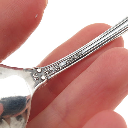 Shepard 925 Sterling Silver Antique Art Deco Niagara Falls Coffee Spoon #55