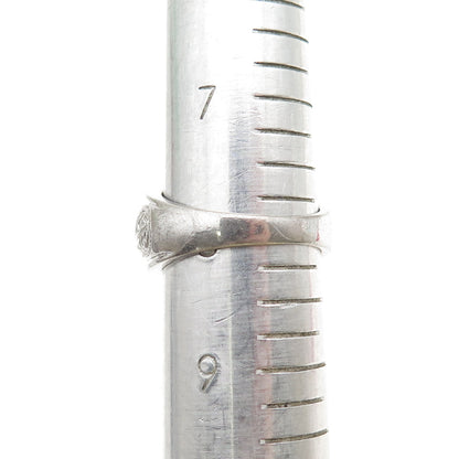 CHATEAU D'ARGENT 925 Sterling Silver Vintage Lab-Created Sapphire Ring Size 8