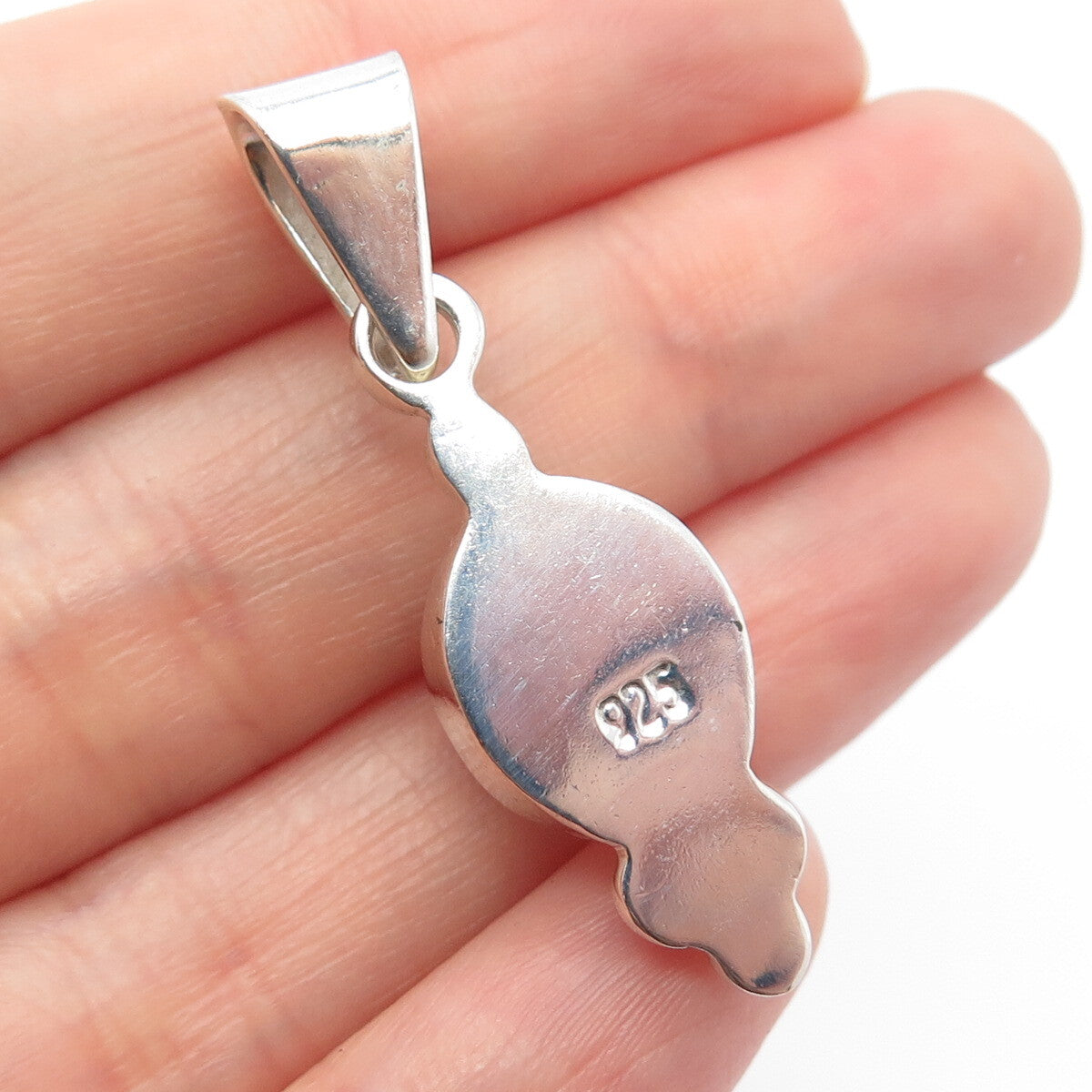 925 Sterling Silver Beaded Pendant