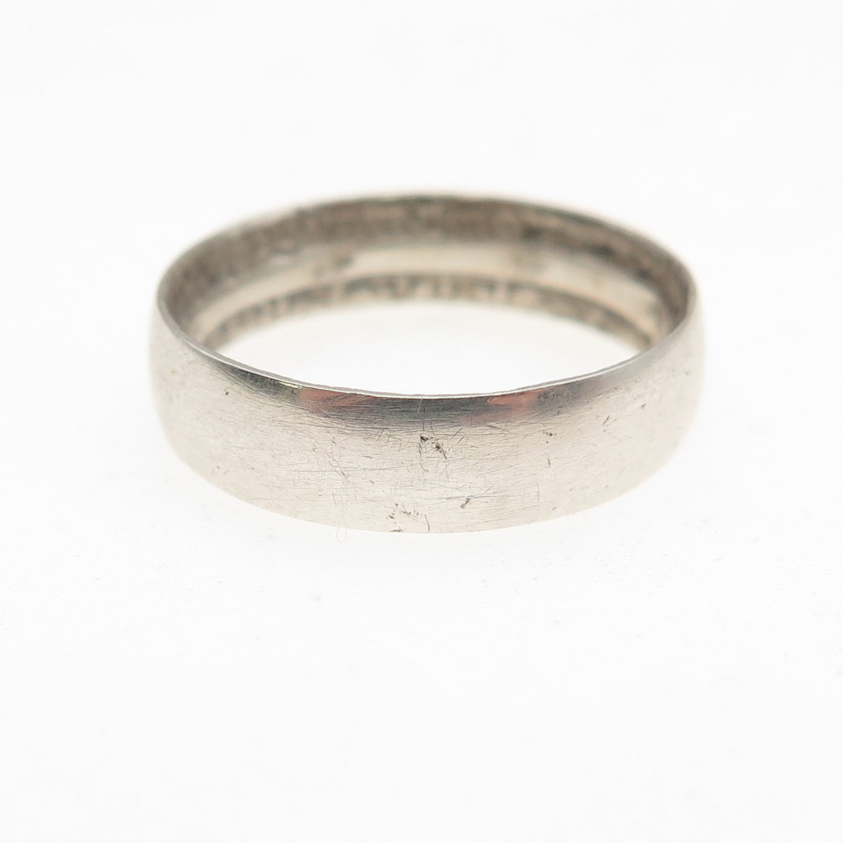 900 Silver Antique 1944 US Washington Quarter Dollar Coin Band Ring Size 7