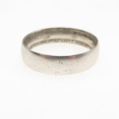 900 Silver Antique 1944 US Washington Quarter Dollar Coin Band Ring Size 7