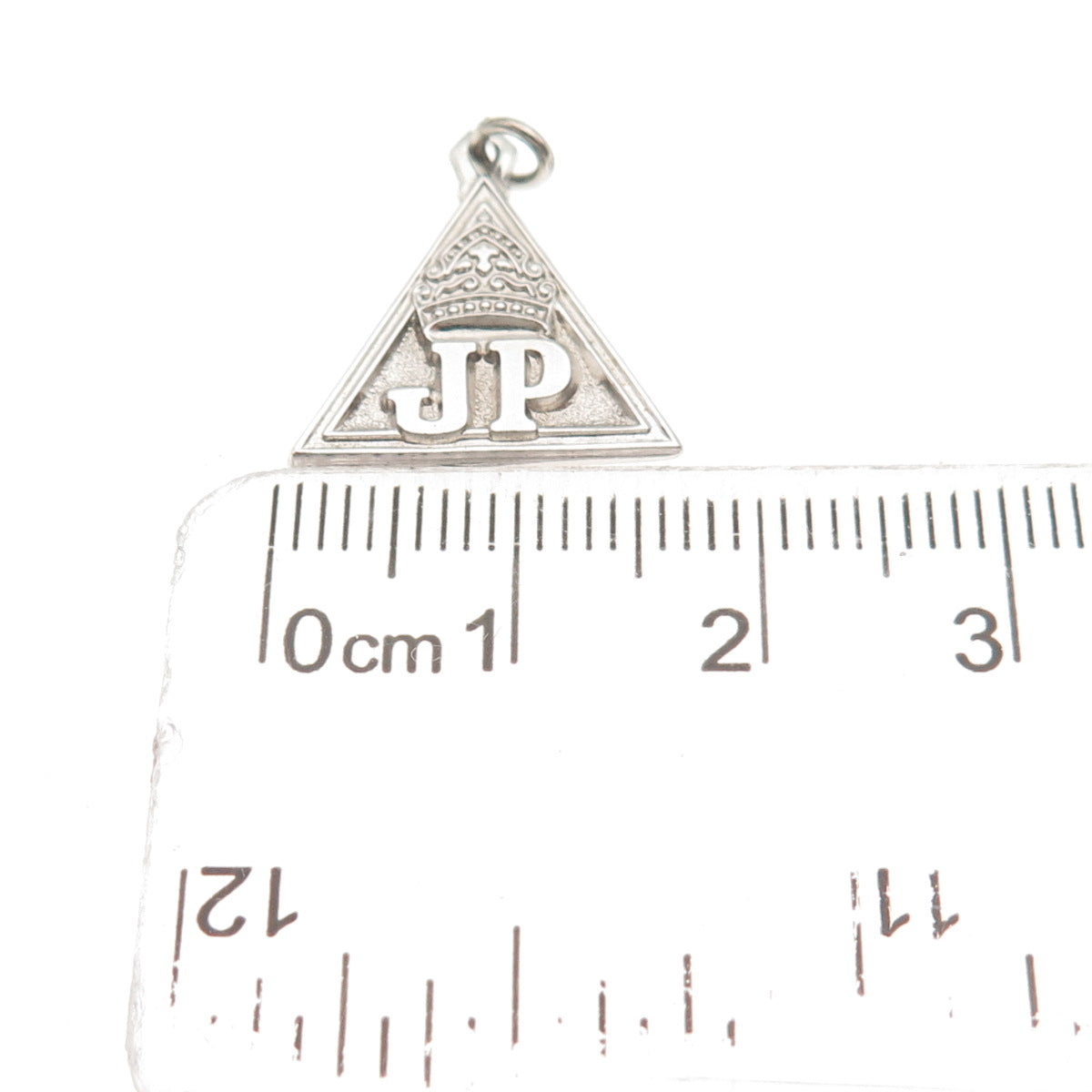 MORGANS 925 Sterling Silver Vintage Job's Daughters Mini Charm Pendant