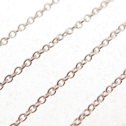 Theo Fennell 925 Sterling Silver Vintage Alias Cable Chain Necklace 16-18"