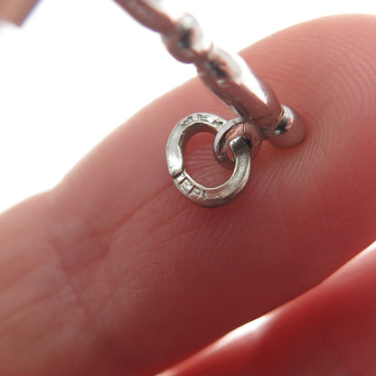 BEAU 925 Sterling Silver Antique Wood Judge's Hammer Charm Pendant