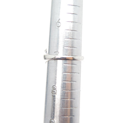 925 Sterling Silver Real Mystic Quartz & C Z Ring Size 7