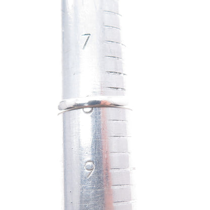 925 Sterling Silver Round-Cut Lavender & White C Z Ring Size 8