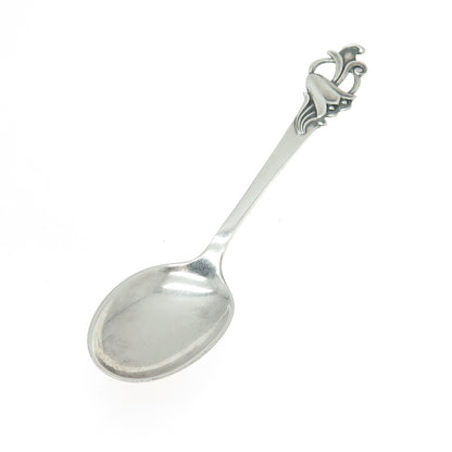 TH MARTHINSEN 925 Sterling Silver Antique Art Deco Norway Coffee Spoon #234