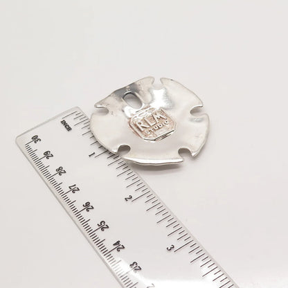 925 Sterling Silver Vintage Robert Lee Morris Modernist Slide Pendant