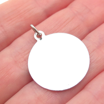 Griffith & Sons 925 Sterling Silver Vintage A Date To Remember Charm Pendant