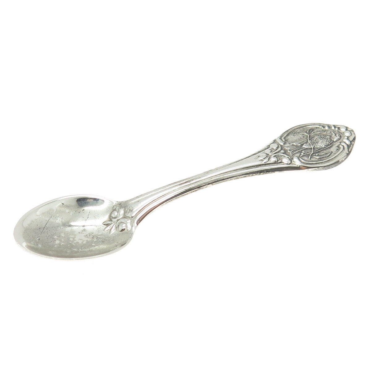 925 Sterling Silver Vintage 1979 Connecticut Salt & Spices Spoon