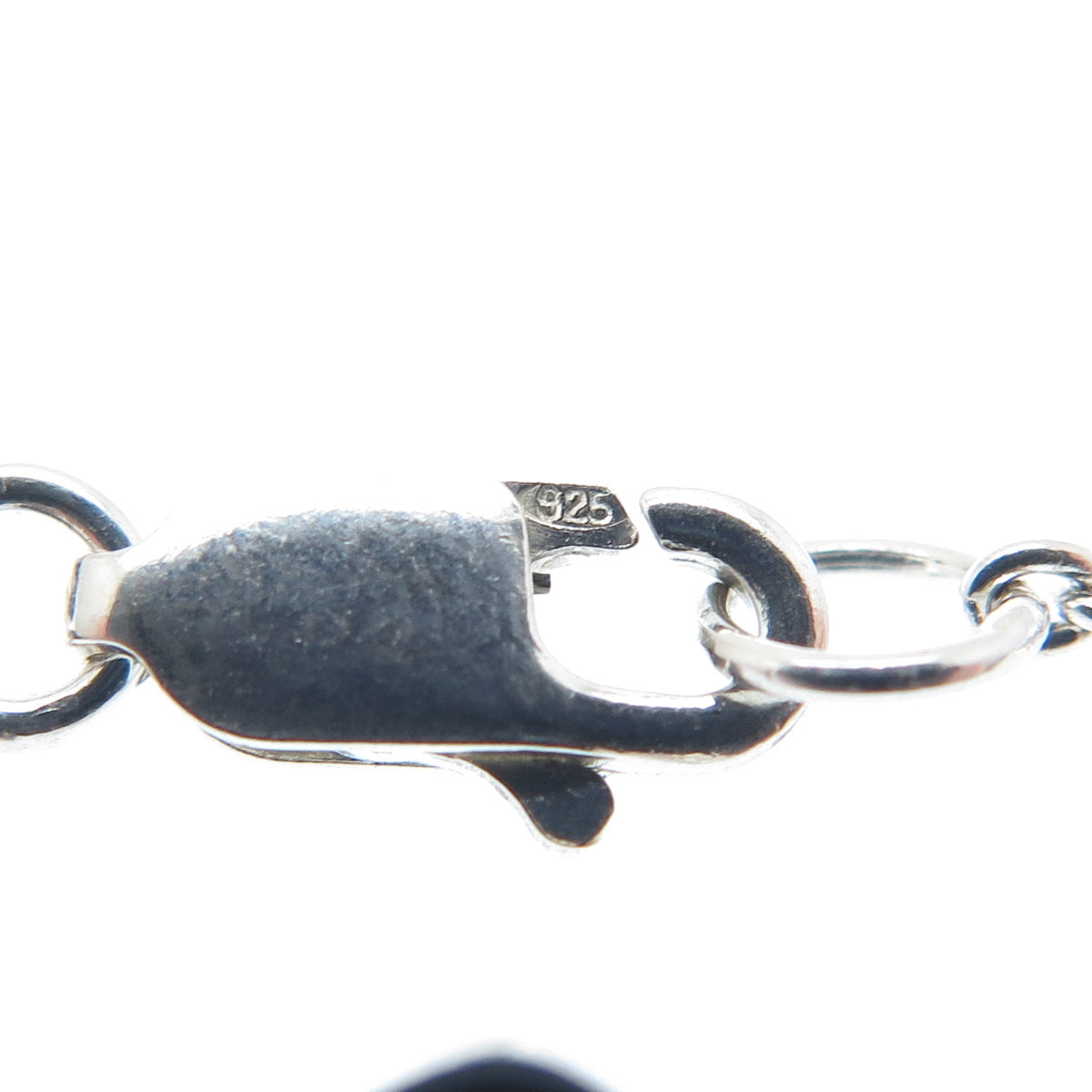 PETER STONE 925 Sterling Silver Vintage Celtic Knot Cable Chain Necklace 18"