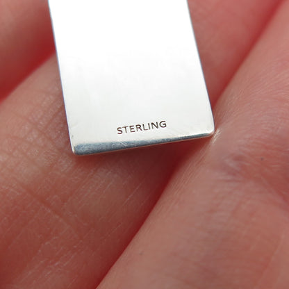925 Sterling Silver Enamel He Thought He Was A God, I Didn't Minimalist Pendant